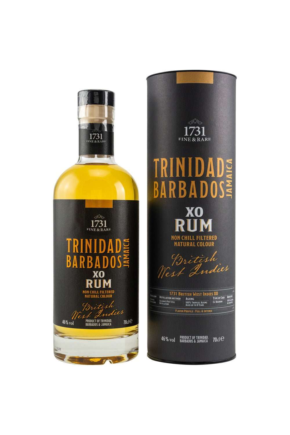 1731 Fine & Rare British West Indies XO Rum 46% vol. 700ml - Maltimore