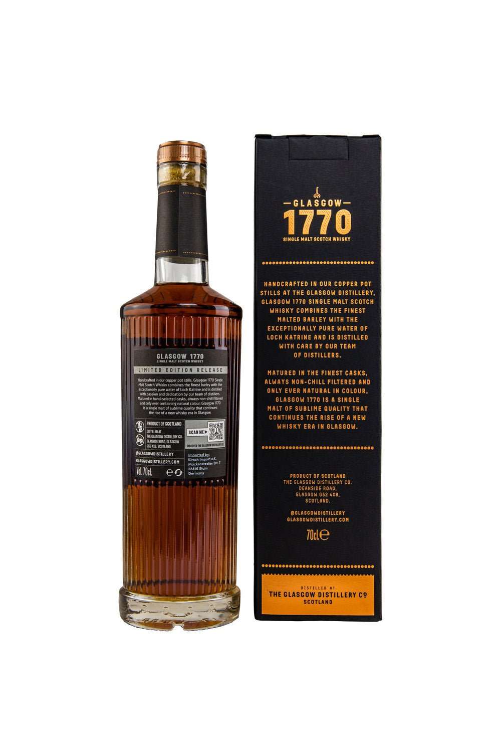 1770 Glasgow Distillery 2016/2022 Single Cask #16/854 Tokaji for Kirsch 59,3% vol. 700ml - Maltimore