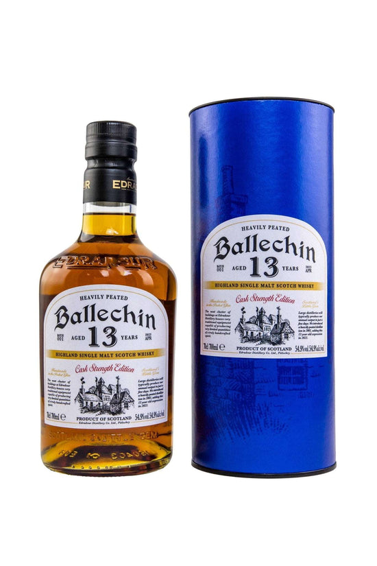Ballechin 13 Jahre Heavily Peated Cask Strength Edition Batch #1 54,9% vol. 700ml - Maltimore