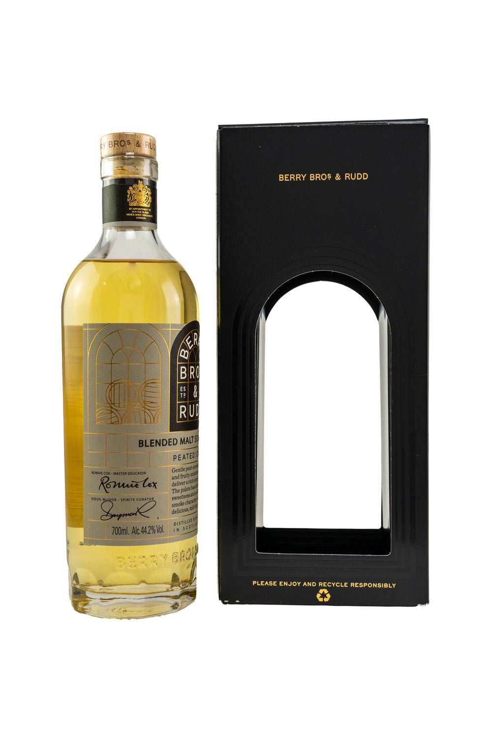 Berry Bros and Rudd Peated Cask Blended Scotch Whisky 44,2% 700ml - Maltimore