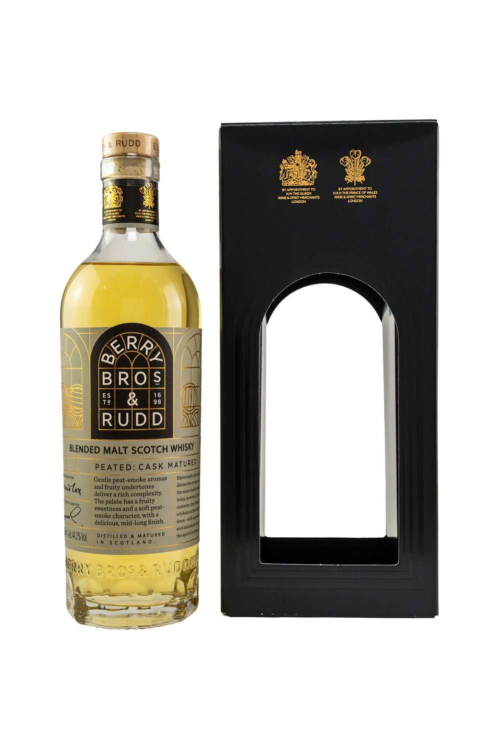 Berry Bros and Rudd Peated Cask Blended Scotch Whisky 44,2% 700ml - Maltimore