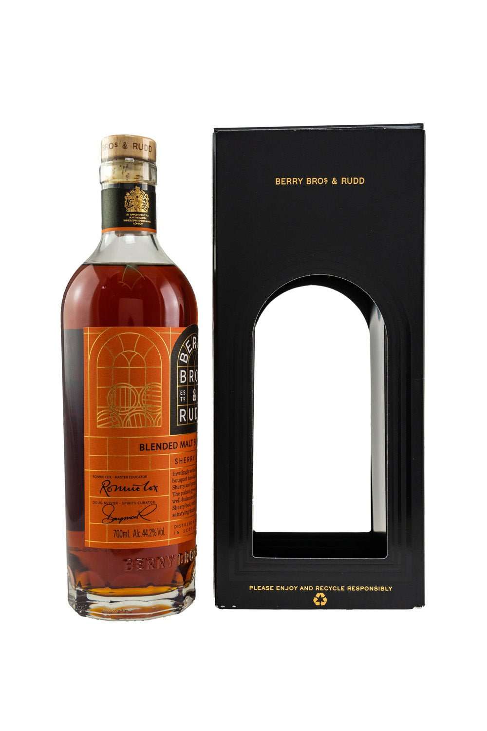 Berry Bros and Rudd Sherry Cask Matured Blended Scotch Whisky 44,2% 700ml - Maltimore