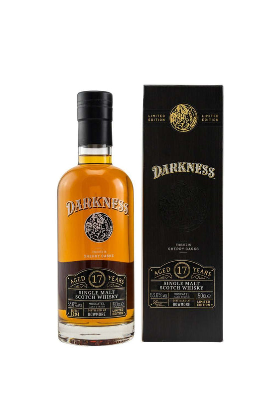 Bowmore 17 Jahre Darkness Octave 11723/101 Moscatel Cask Finish 53,6% vol. 500ml - Maltimore