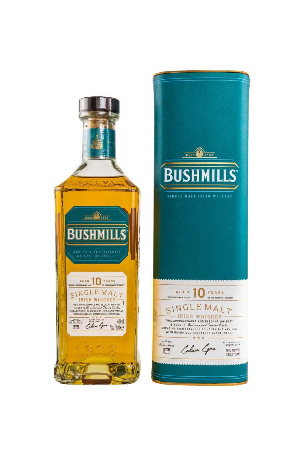 Bushmills 10 Jahre Single Malt 40% Irish Whiskey 700ml - Maltimore