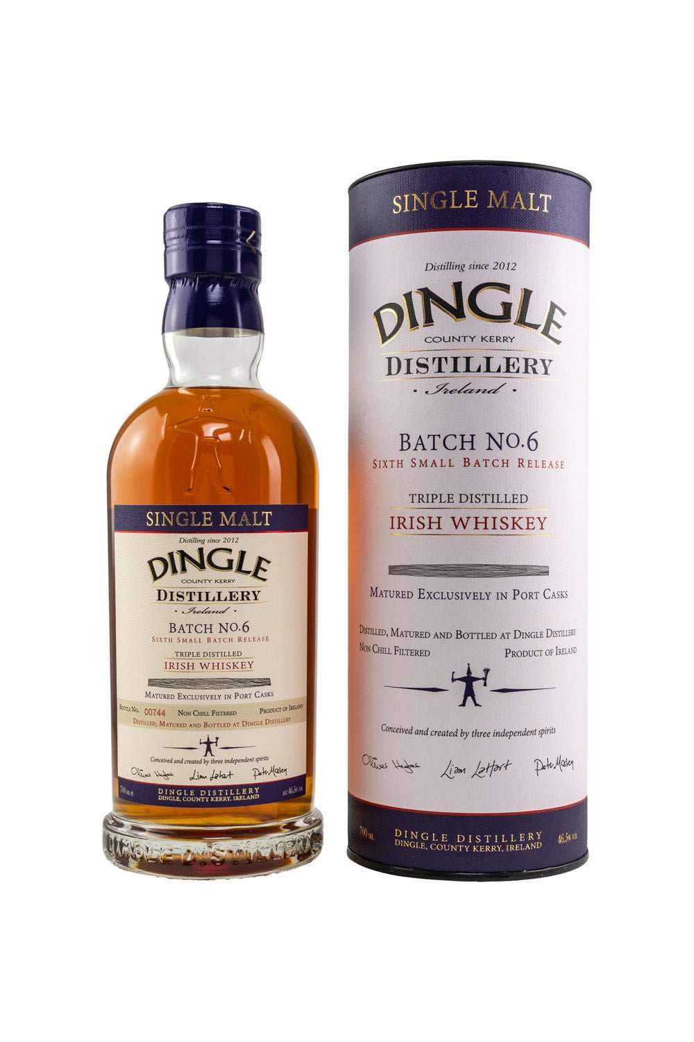 Dingle Single Malt Irish Whiskey Port Matured Batch #6 46,5% vol. 700ml - Maltimore