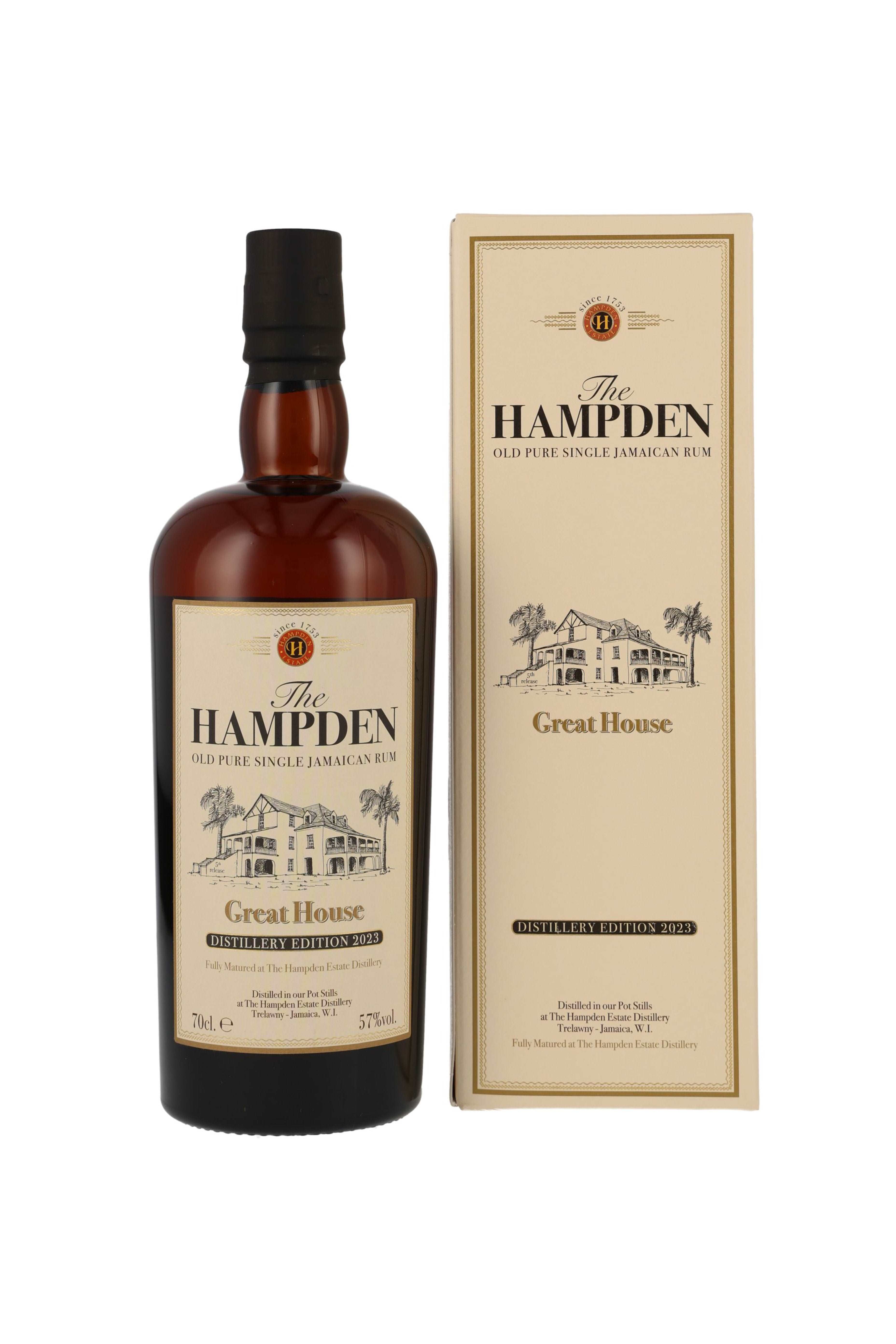 Hampden Great House Distillery Edition 2023 Pure Single Jamaican Rum 57% vol. 700ml