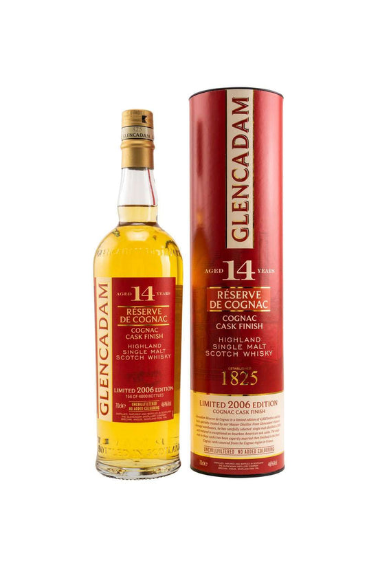 Glencadam 14 Jahre Réserve de Cognac 46% vol. 700ml - Maltimore