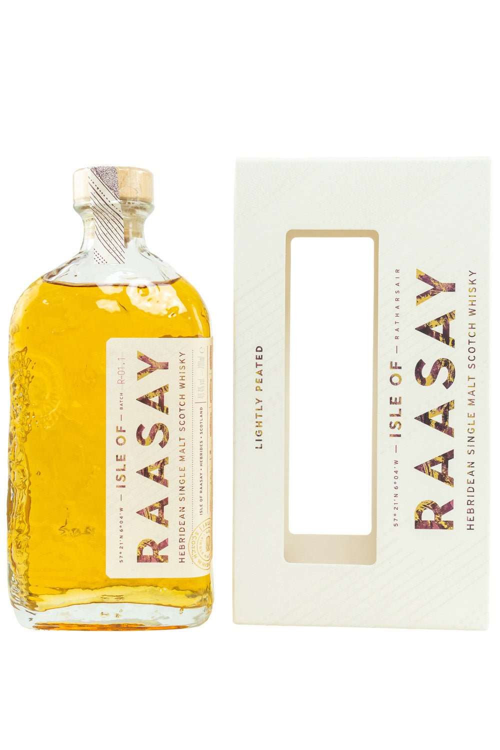 Isle of Raasay Batch R-01.1 Single Malt Hebridean Single Malt Scotch Whisky 46,4% 700ml - Maltimore
