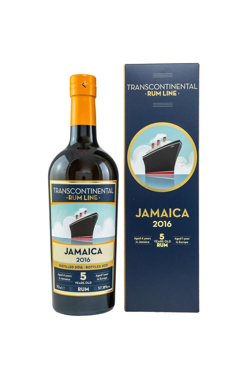 Jamaica 2016/2021 Transcontinental Rum Line TCRL 57,18% vol. 700ml - Maltimore