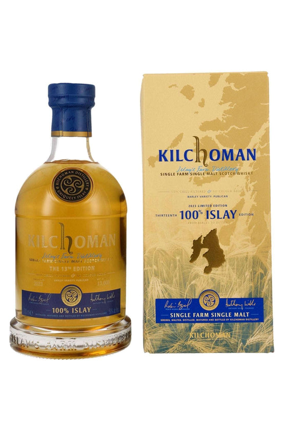 Kilchoman 100% Islay Release 2023 Bourbon Casks Islay Single Malt Whisky 50% vol. 700ml - Maltimore