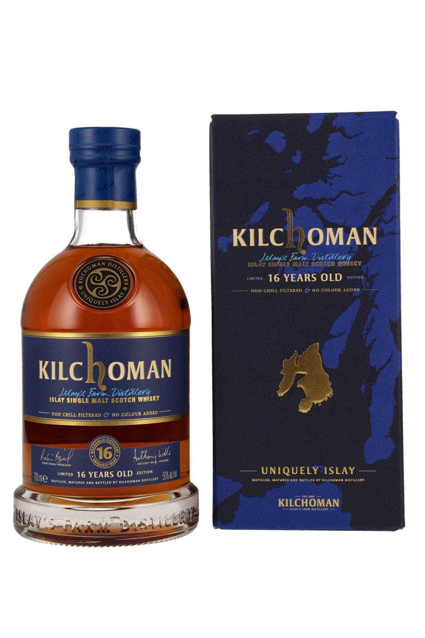 Kilchoman 16 Jahre 2023 Islay Single Malt Whisky 50% vol. 700ml - Maltimore