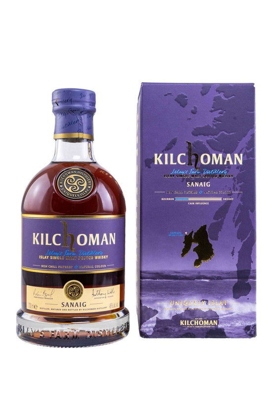 Kilchoman Sanaig Islay Whisky 46% vol. 700ml - Maltimore