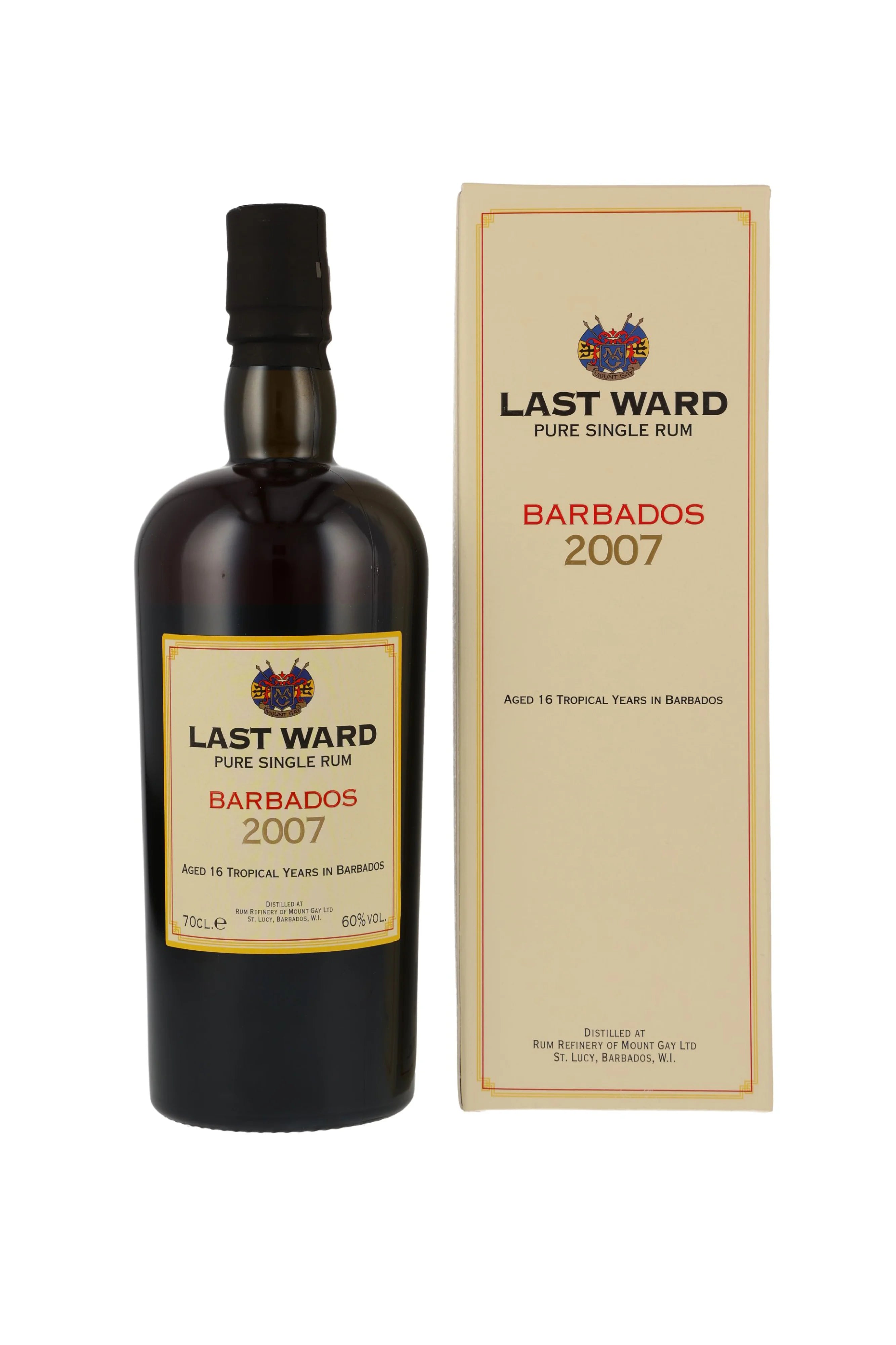 Last Ward 2007 16 Jahre Barbados Pure Single Rum 60% vol. 700ml