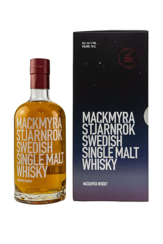 Mackmyra Stjärnrök Swedish Single Malt Whisky Smoke & Oloroso 46,1% vol. 700ml - Maltimore
