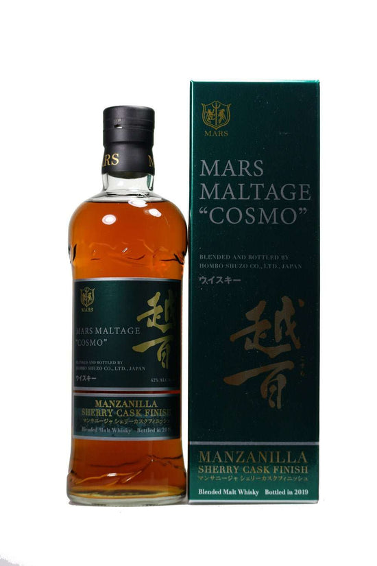 Mars Maltage Cosmo Manzanilla Sherry Finish Japanese Whisky 42% vol. 700ml - Maltimore