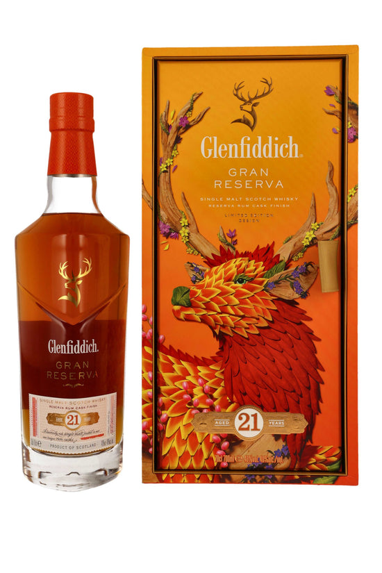 Glenfiddich 21 Jahre Reserva Rum Cask Finish Chinese New Year 2024 40% vol. 700ml