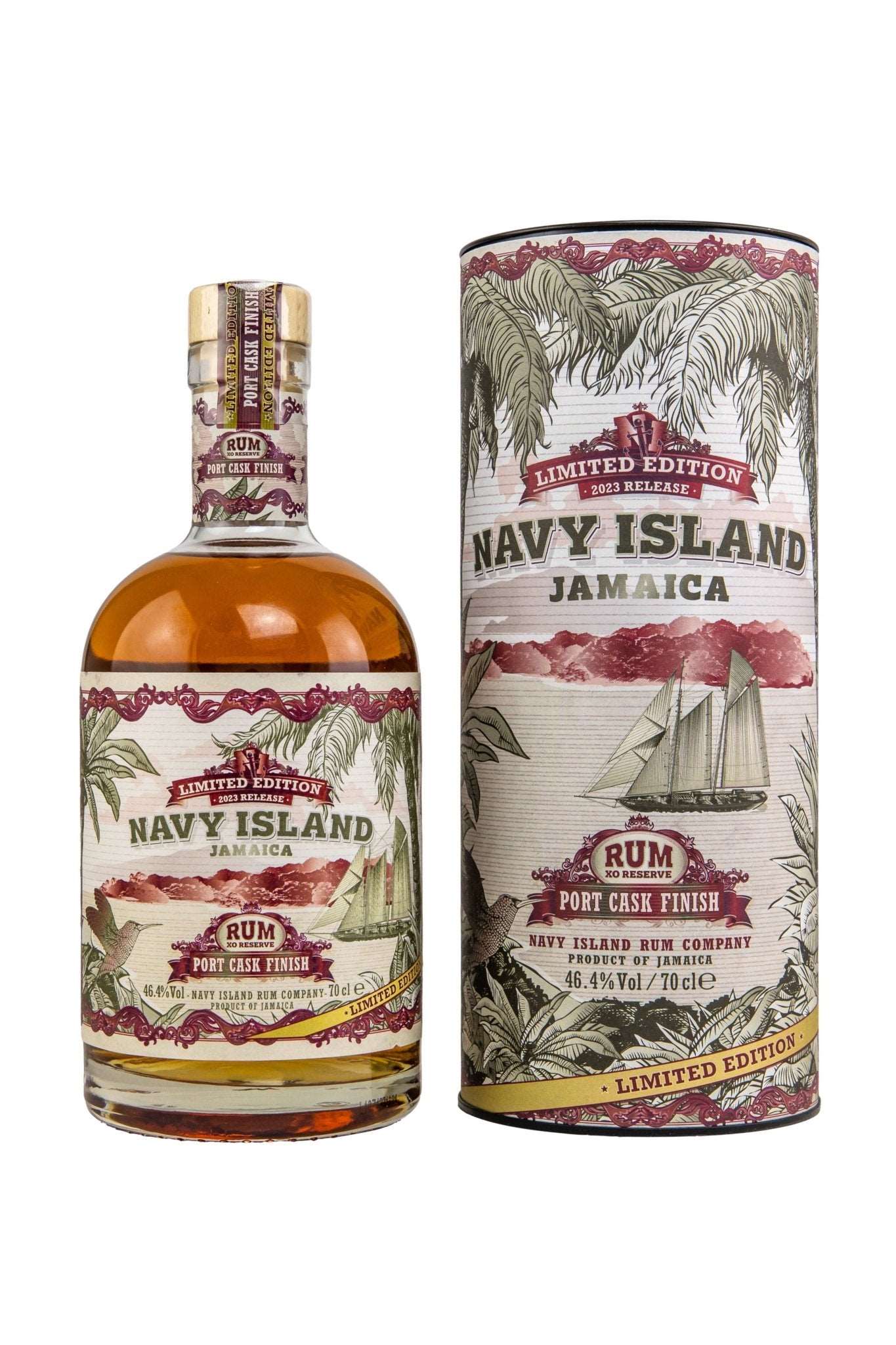 Navy Island XO Reserve Port Cask Finish Jamaica Rum 2023 46,4% vol. 700ml - Maltimore