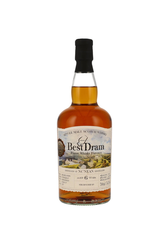 Nc’nean 6 y.o. STR Hogshead Best Dram Highland Single Malt Scotch Whisky 54,3% vol. 700ml