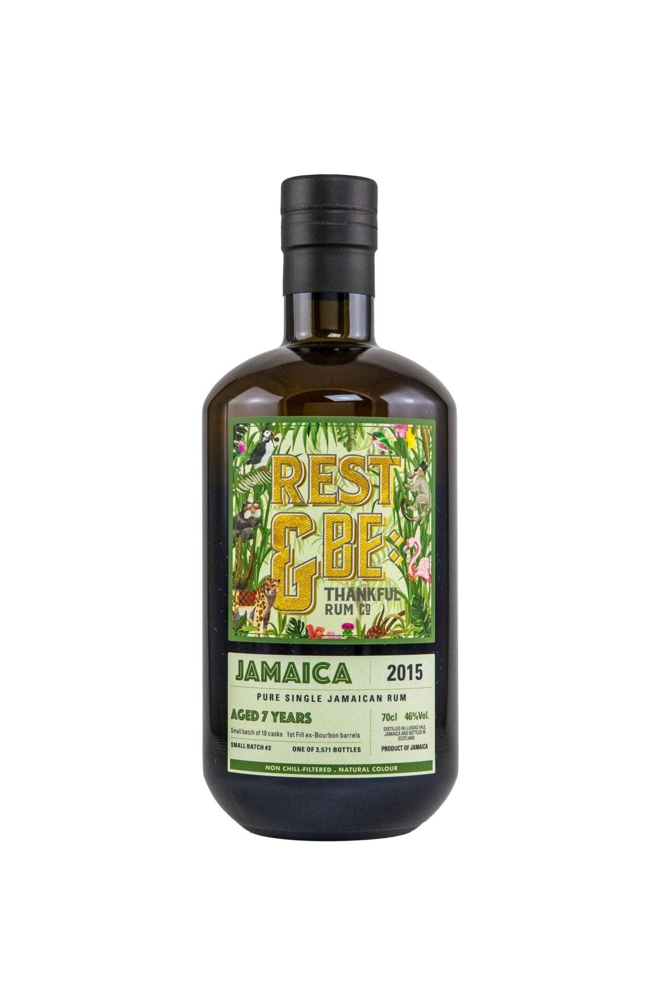 RBTR Jamaica Single Rum Lluidas Vale Worthy Park 2015/2023 7 Jahre 46% vol. 700ml - Maltimore