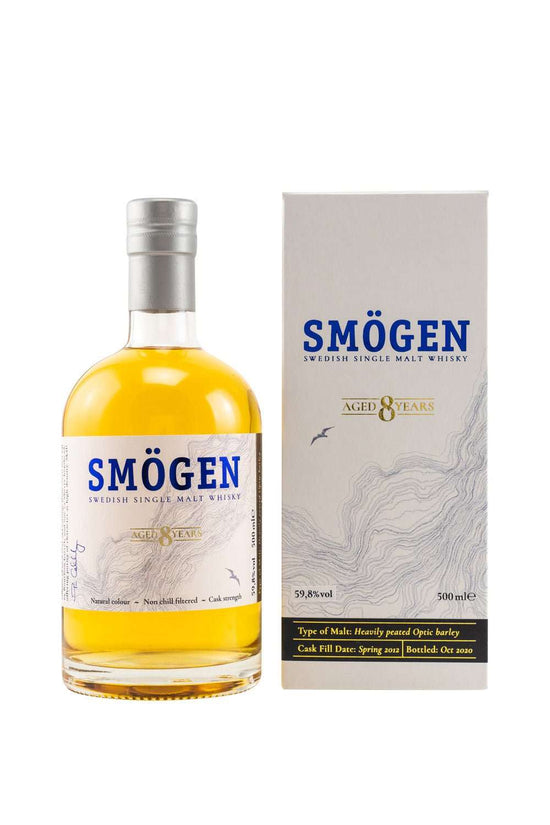 Smögen 2012/2020 8 y.o. Heavily Peated Swedish Single Malt 59,8% vol. 500ml - Maltimore