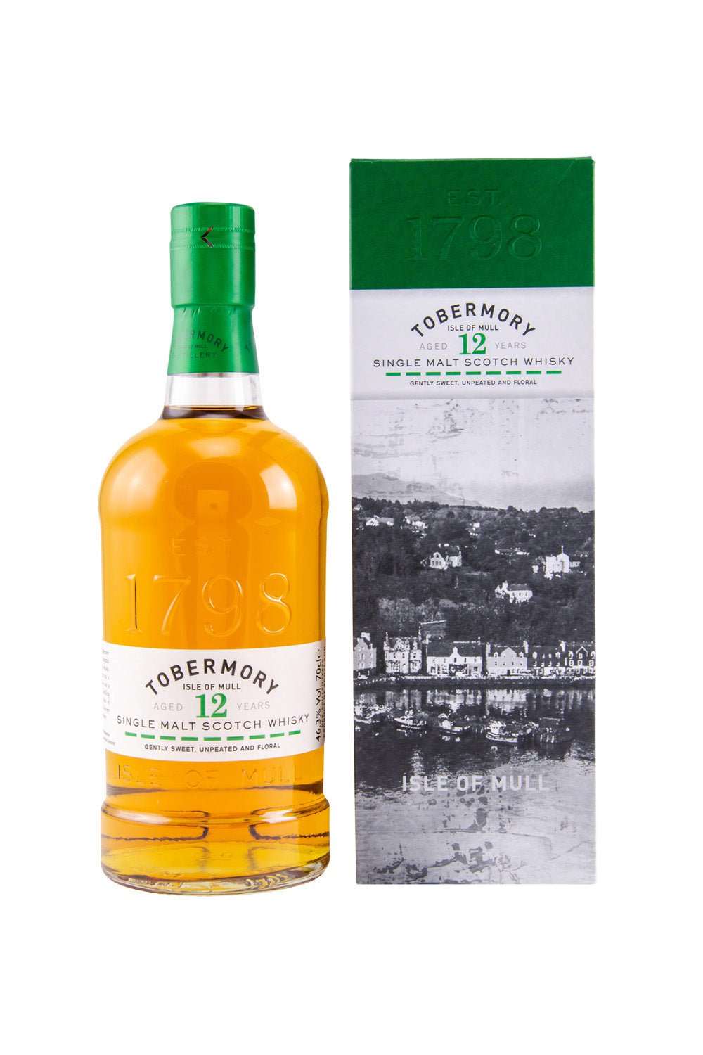 Tobermory 12 Jahre Single Malt Scotch Whisky 46,3% 700ml - Maltimore