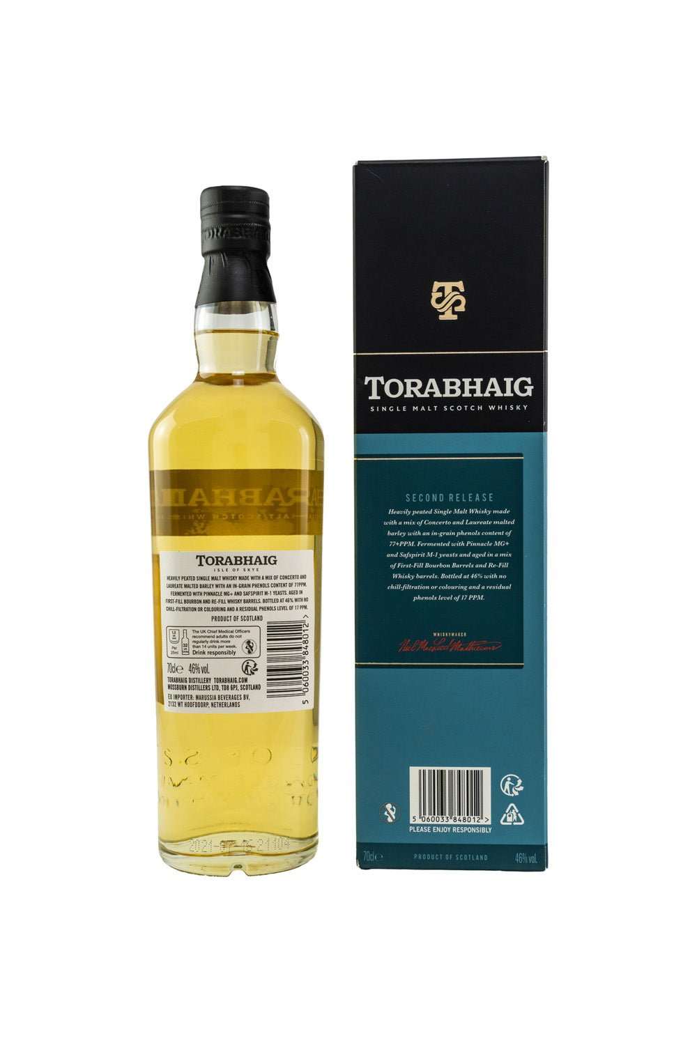 Torabhaig The Legacy Series Allt Gleann Single Malt Whisky 46% vol. 700ml - Maltimore