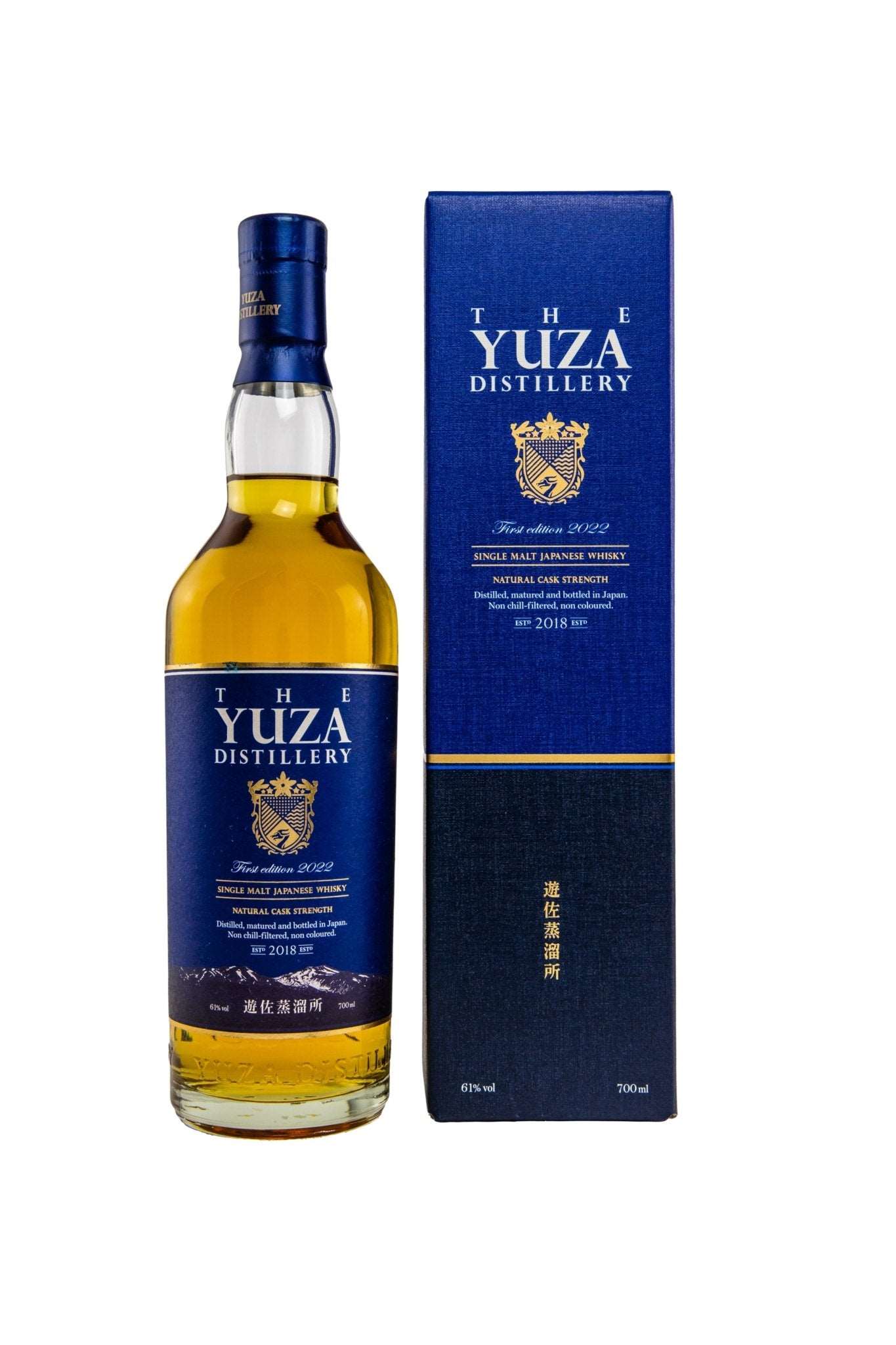 Yuza Single Malt First Edition 2022 Single Malt Japanese Whisky 61% vol. 700ml - Maltimore