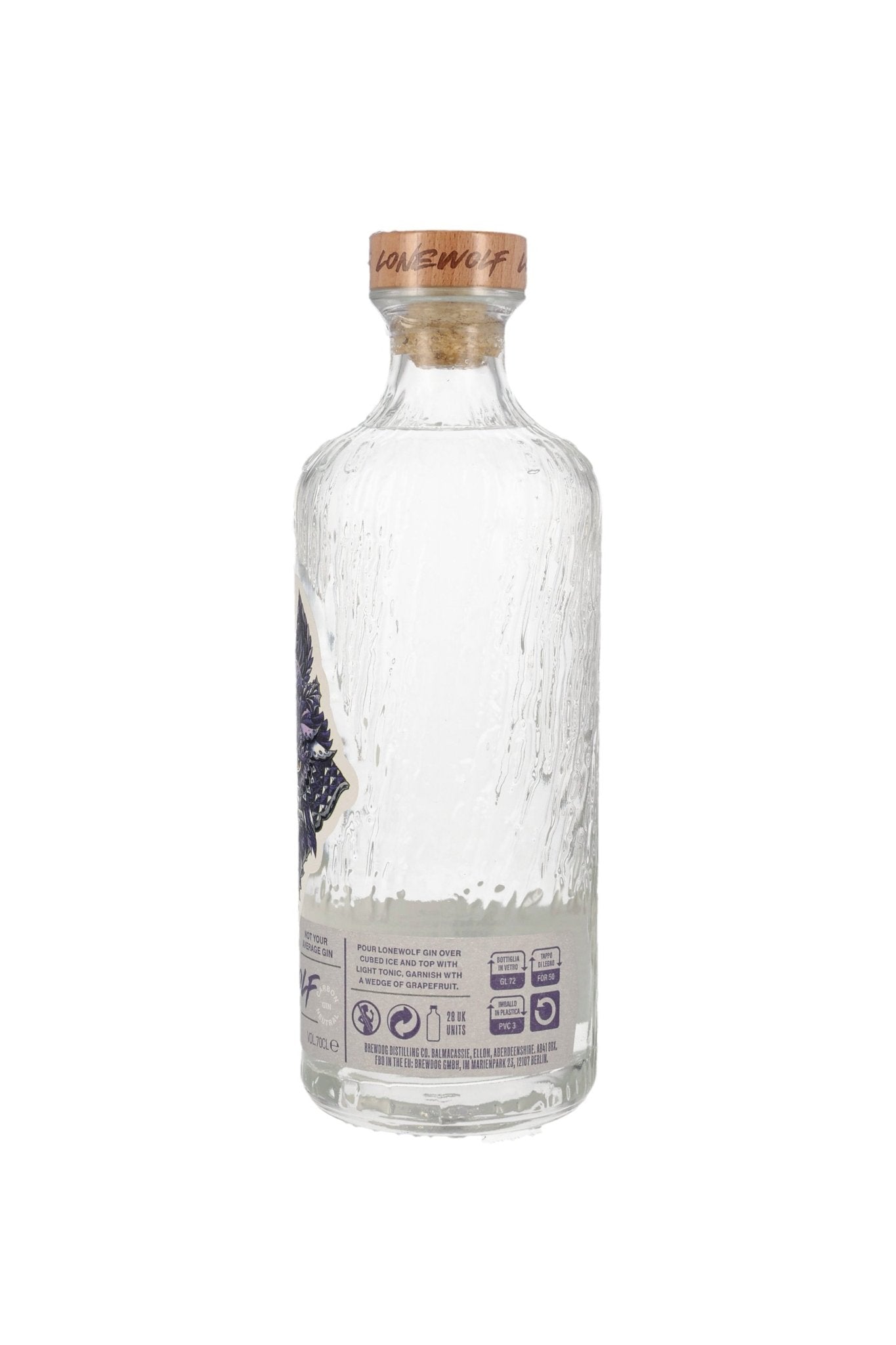 BrewDog LoneWolf Original Juniper Gin 40% vol. 700ml - Maltimore