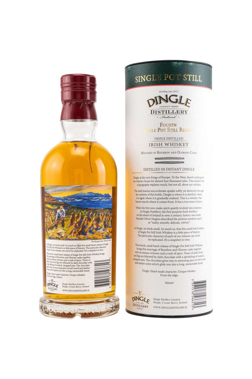 Dingle Single Malt Irish Whiskey Pot Still Release #4 46,5% vol. 700ml - Maltimore