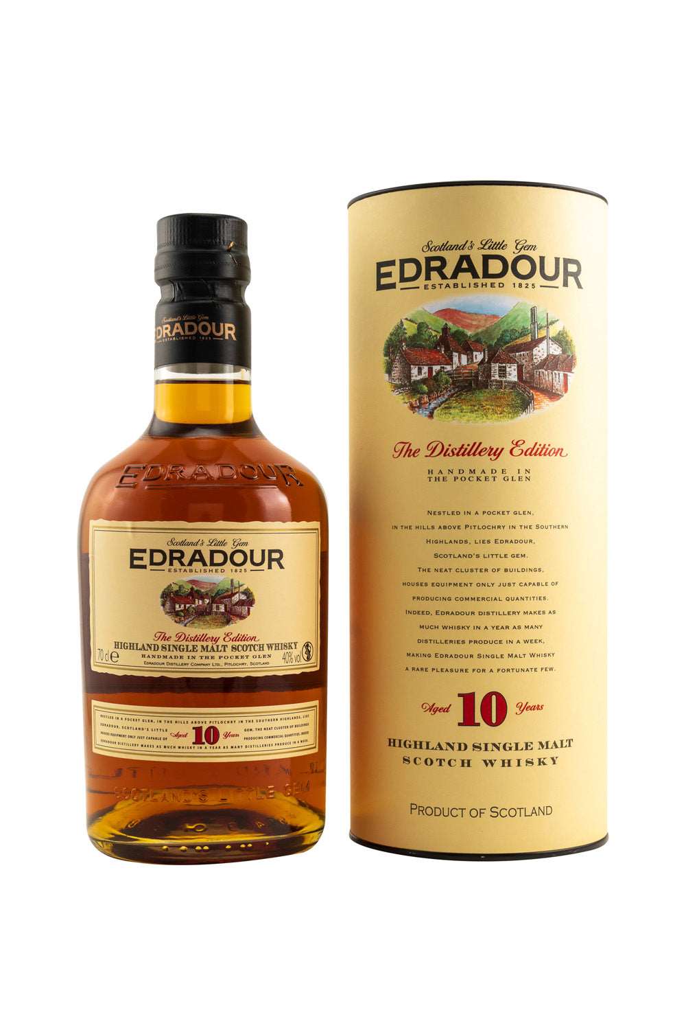 Edradour 10 Jahre The Distillery Edition Highland Single Malt 40% vol. 700ml - Maltimore
