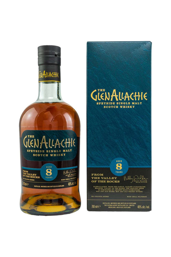 GlenAllachie 8 Jahre Speyside Single Malt Scotch Whisky 46% vol. 700ml - Maltimore