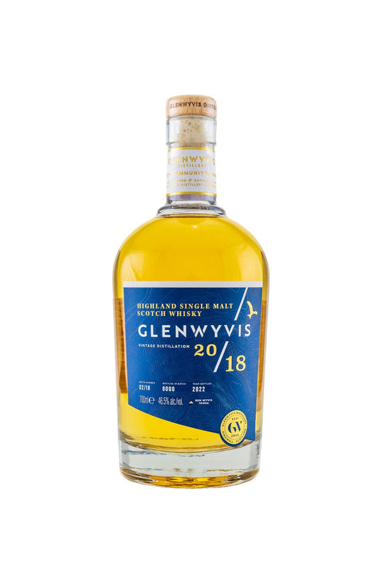 GlenWyvis Batch 2 / 2018 Highland Single Malt Scotch Whisky 46,5% vol. 700ml - Maltimore