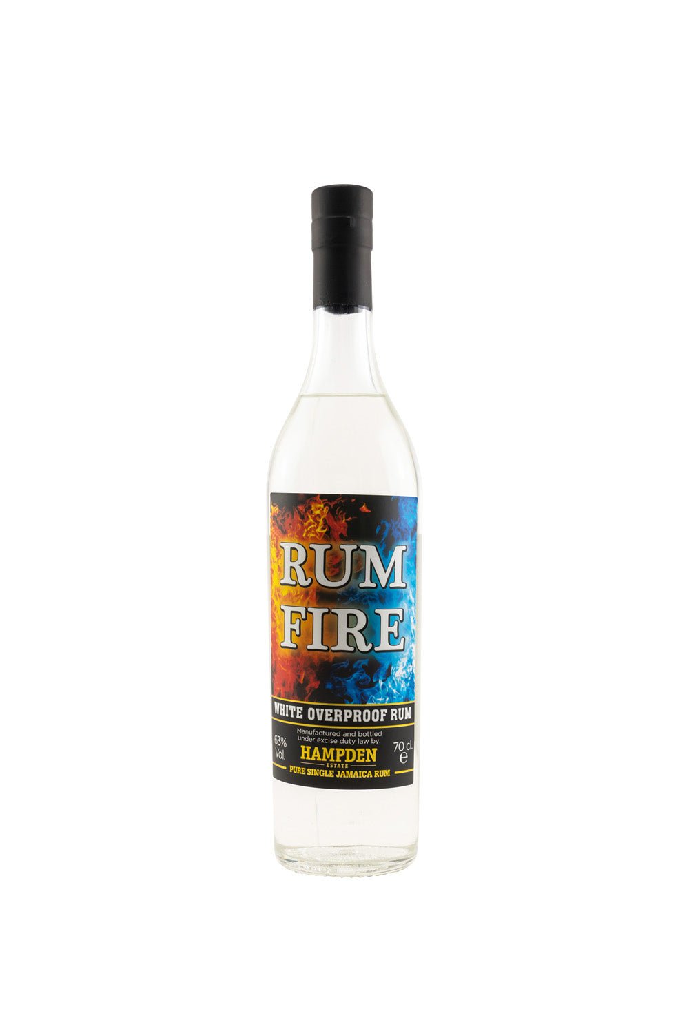 Hampden Rum Fire White Overproof Rum Jamaican Rum 63% vol. 700ml - Maltimore