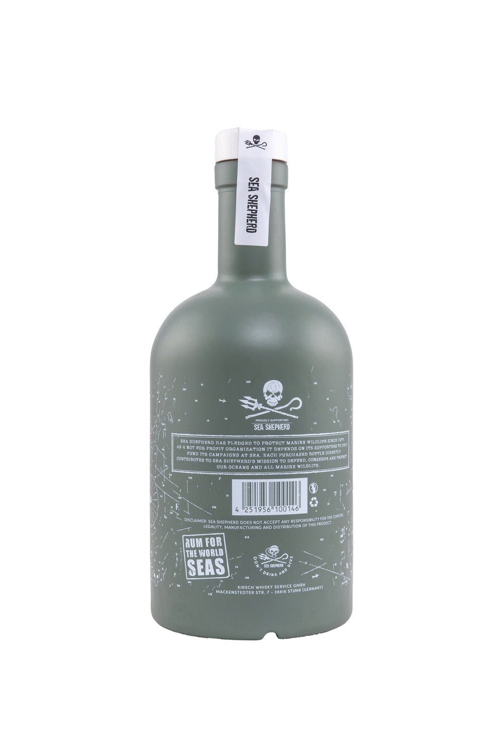 Sea Shepherd Rum - A fine blend of Caribbean Rums 40% vol. 700ml - Maltimore