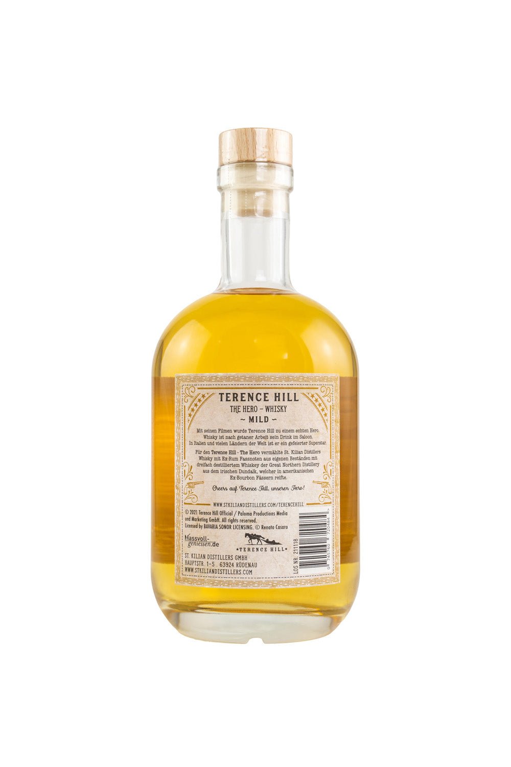 St. Kilian Terence Hill The Hero Batch 01 Whisky 46% vol. 700ml - Maltimore