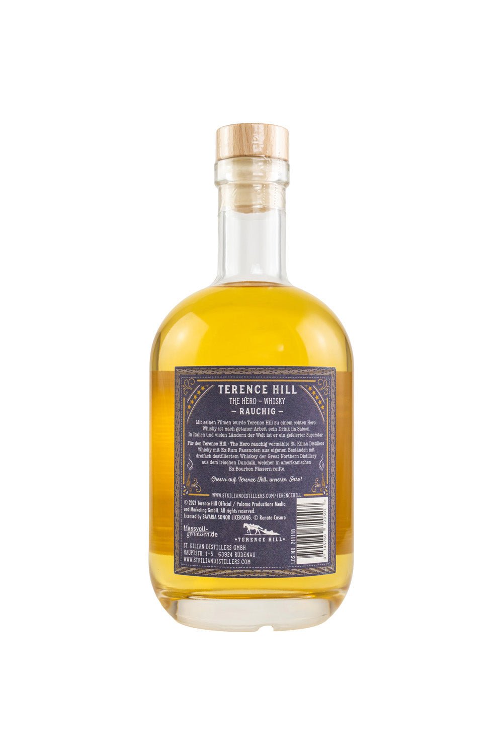 St. Kilian Terence Hill The Hero Peated Batch 01 Whisky 49% vol. 700ml - Maltimore