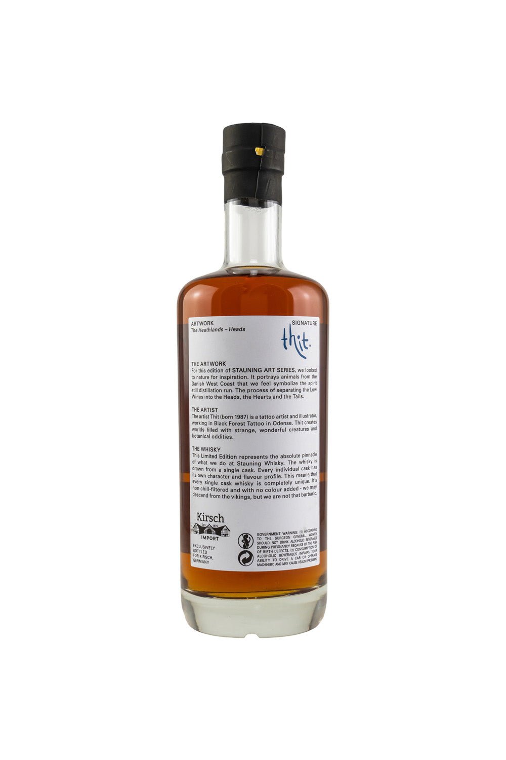 Stauning Art Series Barbados Rum Cask Finish #5553 for Kirsch Import 54% vol. 700ml - Maltimore