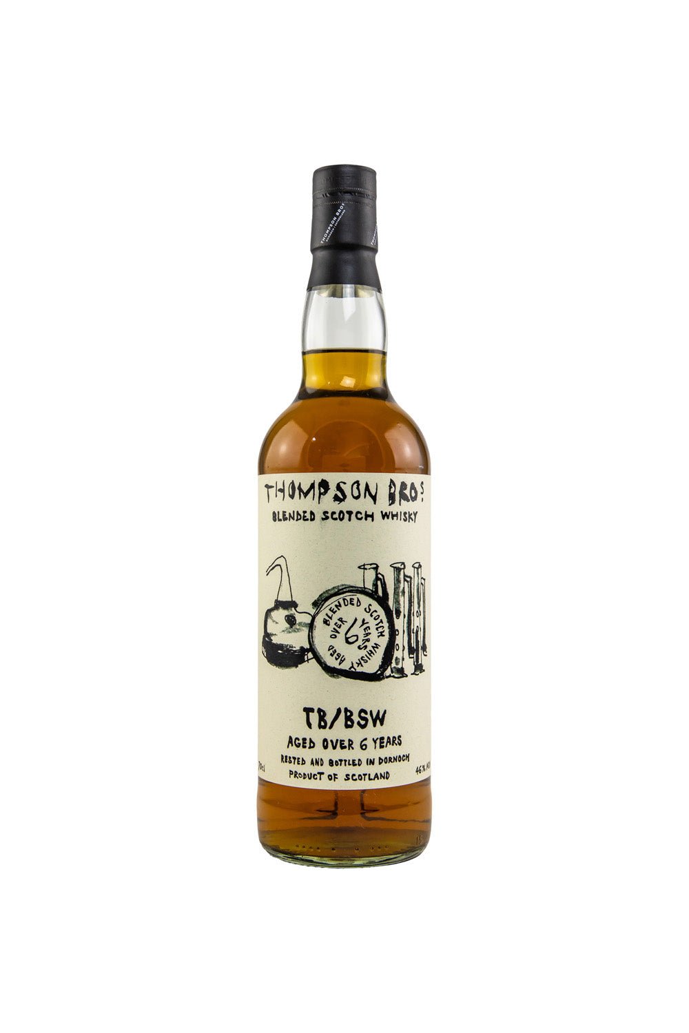 TB/BSW aged over 6 years Blended Scotch Whisky Thompson Bros. 46% vol. 700ml - Maltimore