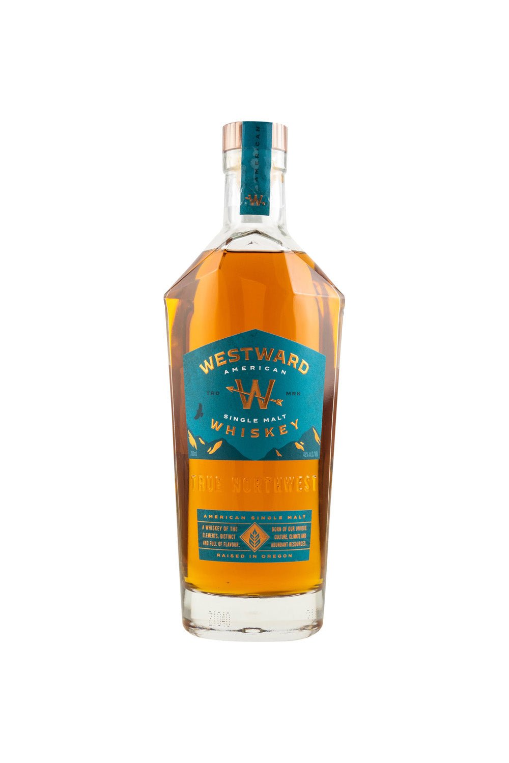 Westward American Single Malt Whiskey New Design 45% vol. 700ml - Maltimore
